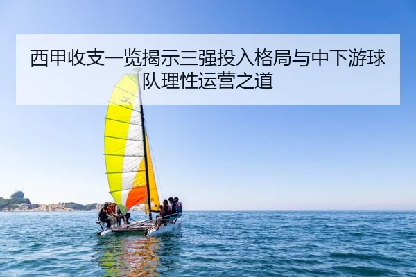 西甲收支一览揭示三强投入格局与中下游球队理性运营之道